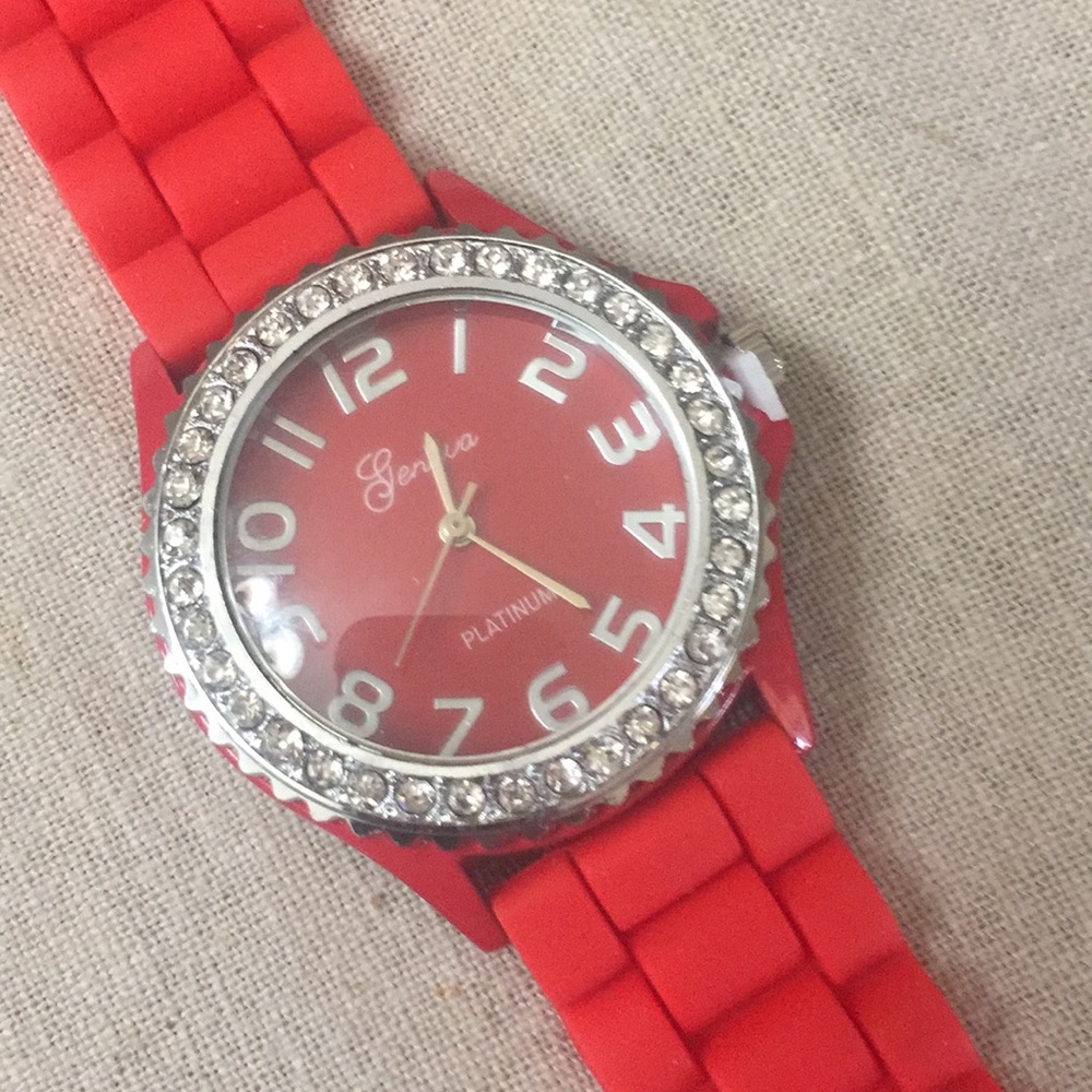 New Geneva Watch with Rhinestones